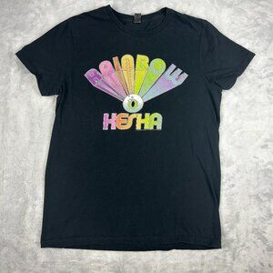 Ke$ha T Shirt Adult Medium Black Rainbow 2018 Top Kesha Tee